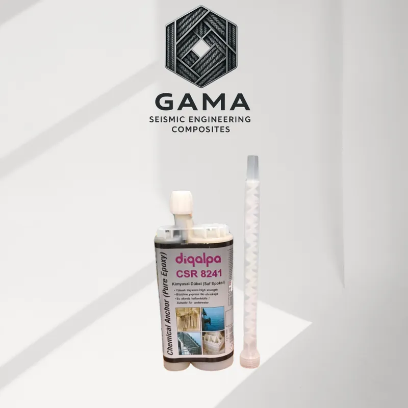 GAMA Kimyasal Dübel - Saf epoksi kimyasal ankraj